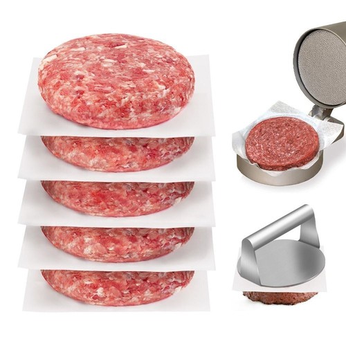 200pcs non stick hamburger - 200pcs,