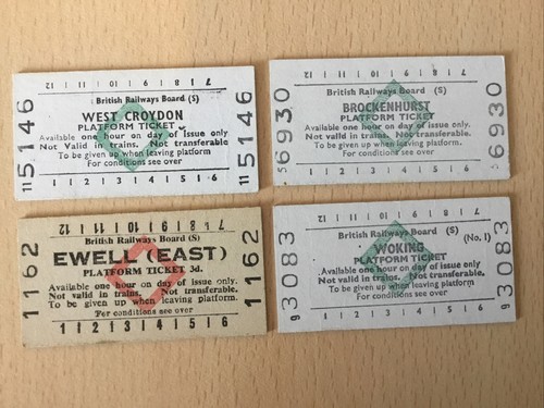 Platform tickets - ,