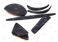 BMW 1 SERIES E82 E81 E87 E88 ALCANTARA SPEEDO CLOCK DOOR DASH TRIM SET HANDBRAKE