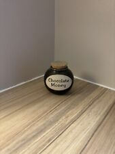 Small “Chocolate Money” Ceramic Pot Fridge Magnet