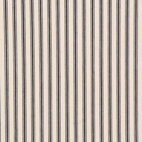 Kent ticking stripe black - stripe,