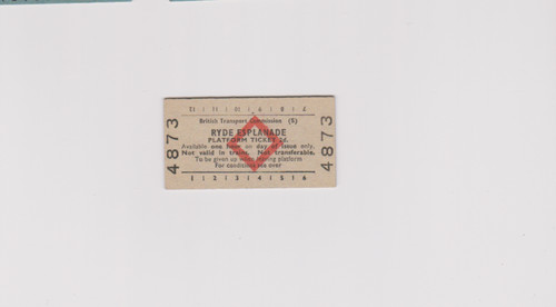 Railway platform ticket - railway,