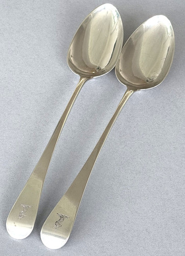 Antique sterling silver pair