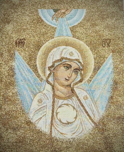 Byzantine orthodox tapestry - byzantine,