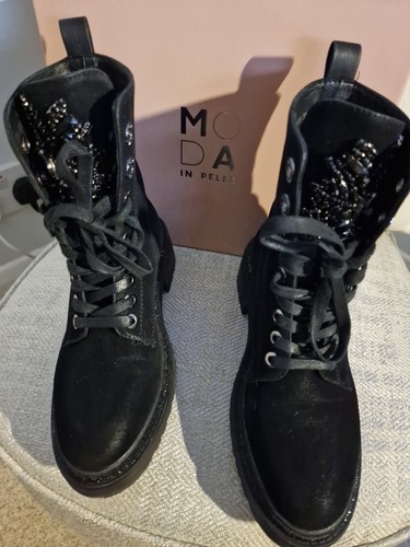Moda pelle onzaines ankle - in,