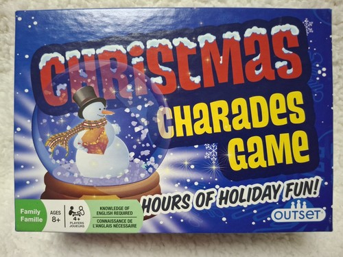 Christmas charades game - charades,