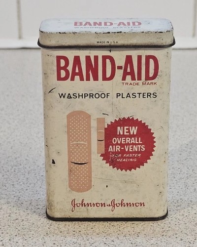 Vintage band aid waterproof - band,
