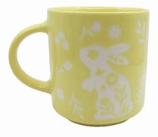 Bunny Mug Yellow Ceremic