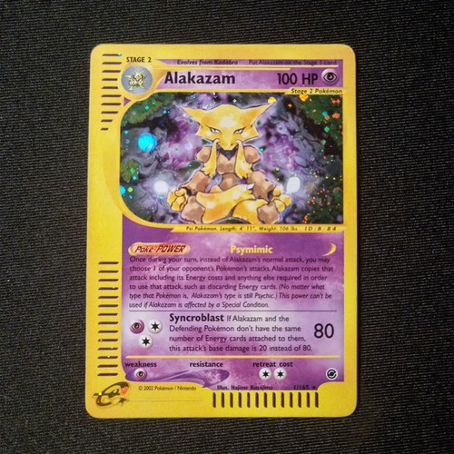 Alakazam 165 holo expedition - 1/165,