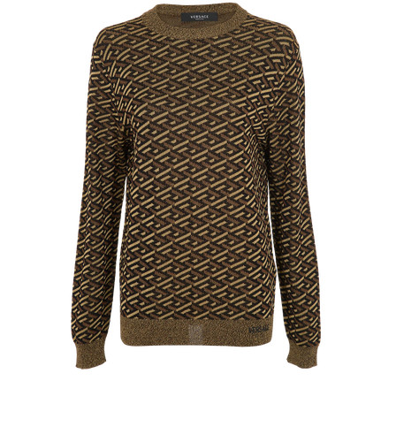 Versace monogram lurex - versace,