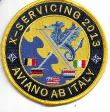 USAF PATCH  31 FW CROSS