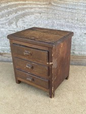 Vintage Wooden Mini Chest Of