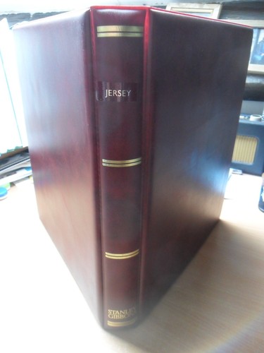 Stanley gibbons jersey album - stanley,
