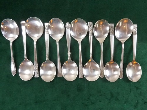 Vintage silver plated - 12,