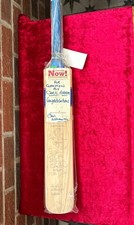 Derbyshire Signed Cricket Bat