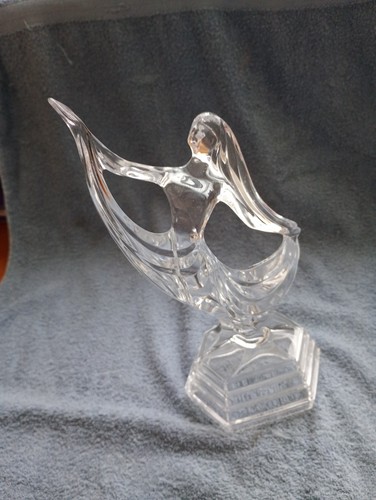 Vintage glass figure dancing - vintage,