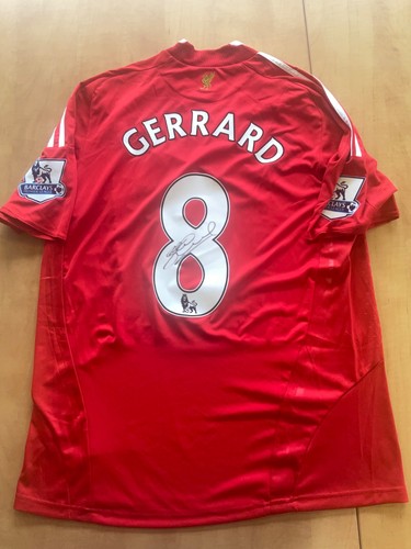 Signed gerrard liverpool - signed,