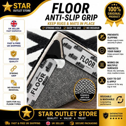 Dual sided rug grippers anti - rug,