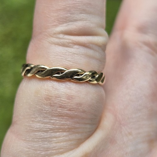 Yellow gold celtic twisted - yellow,