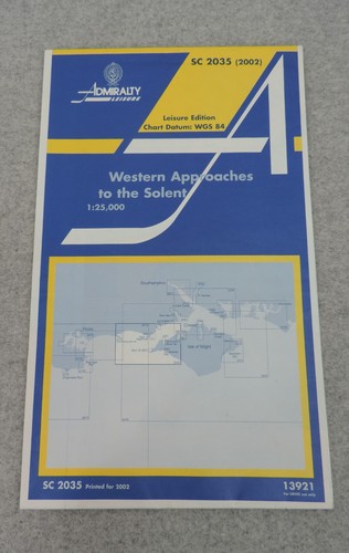 Admiralty leisure charts - leisure,