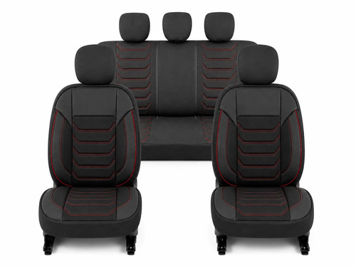 Seat covers black - covers,