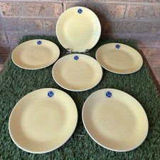 6 VTG Classic Sprite Caravans UK Side Plates Huguenot South Africa MCM set 7"