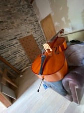 Fine Andreas Zeller Double Bass 3/4 vintage upright Romania