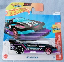 GT SCORCHER HOT WHEELS NETFLIX LET'S RACE SHORT CARD E CASE 2024 89/250