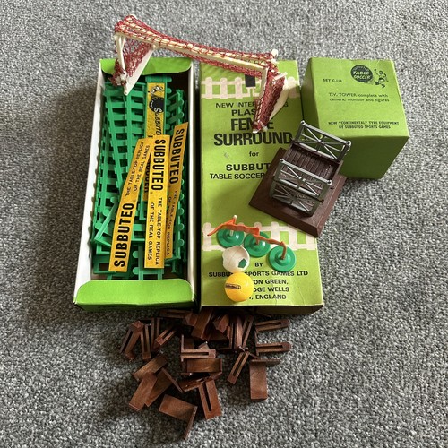 Joblot vintage subbuteo - joblot,