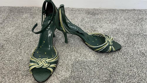 Faith green strappy shoes - faith,