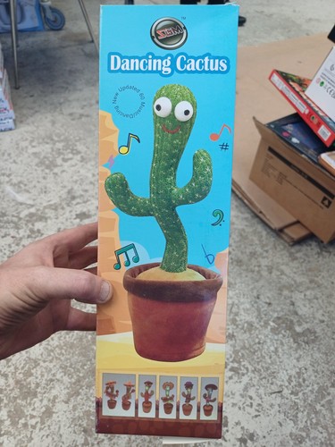 Dancing cactus musical light - dancing,