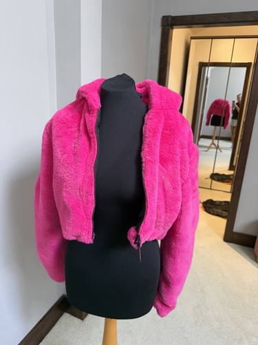 Bershka women faux fur - bershka, lined