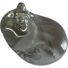 Wedgwood glass frog - wedgwood,