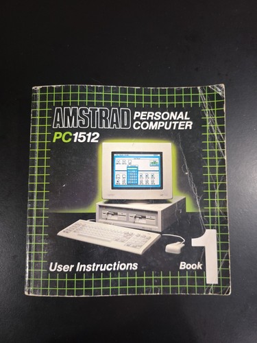 Amstrad pc1512 user - amstrad,