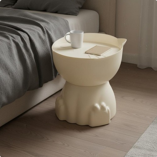 Cream design accent - cream, table