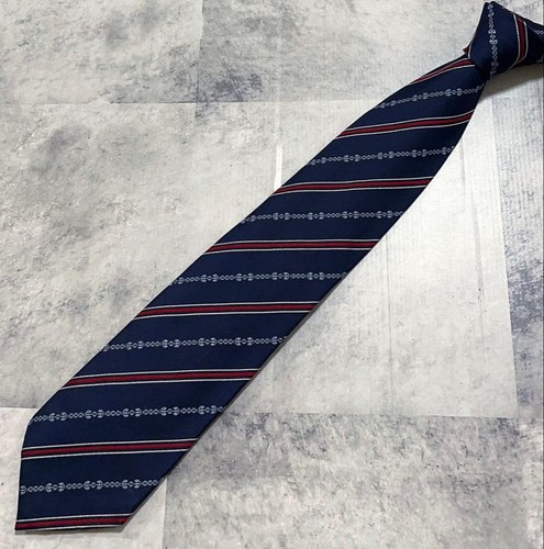 Gucci horsebit regimental - regimental, tie