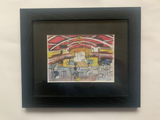 Northern Soul;"23rd September 1973" Water Colour Painting, Mounted and Framed