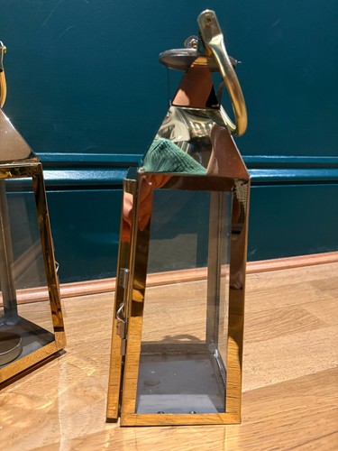 Dunelm gold metal - dunelm,, lantern