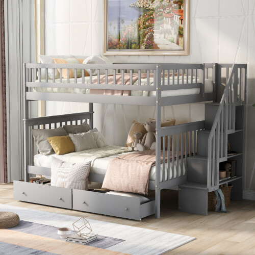 Full over bunk - full,