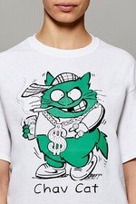 BNIB Chav Cat Unisex T-shirt Size XL