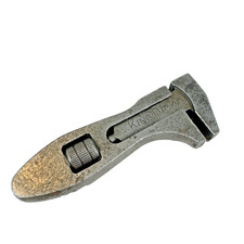 KING DICK British made Adjustable Spanner Wrench 4” 🇬🇧 Vintage old Tool