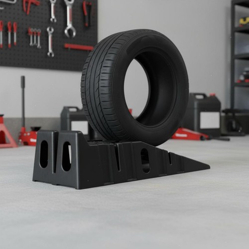 Oil change ramp non slip - oil, non-slip
