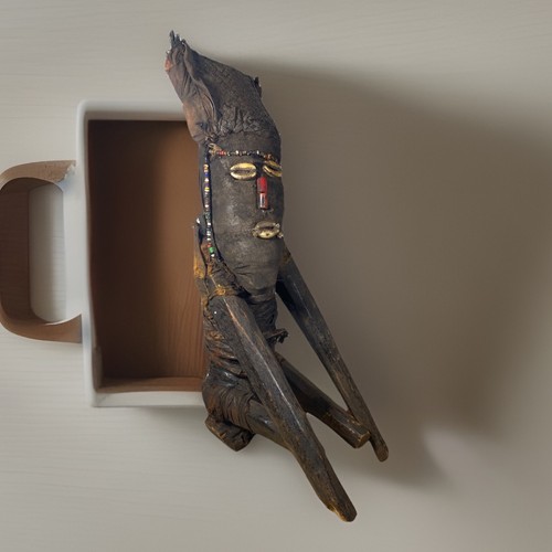 Authentic african wooden - african,