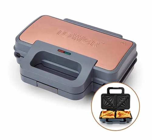 Tower 900w sandwich toaster - tower,