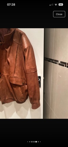 Men soft leather bomber - soft,