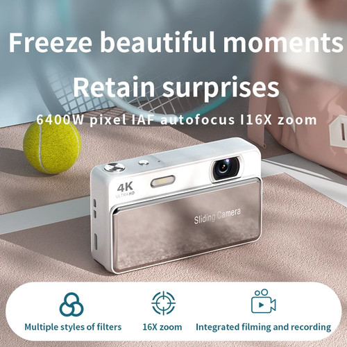 Digital camera ccd sliding - 4k,