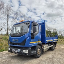 Iveco Tipper 7.5ton Eurocargo 75-160 - 2017 - Low Miles! 7.5ton Dropside Tipper!