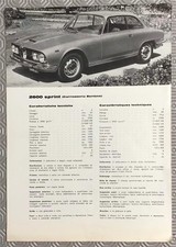 ALFA ROMEO 2600 Sprint Car