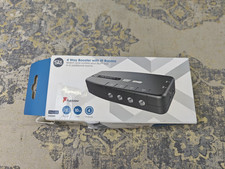 Signal Booster, SLx TV Amplifier Four Output 27820BMR - Improve Picture Quality 