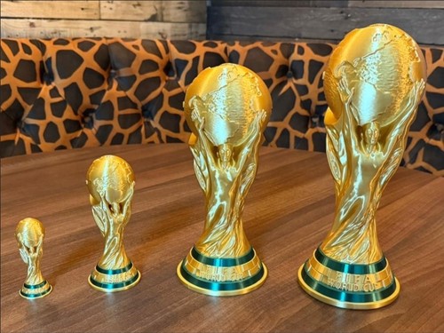 World cup trophy printed - 3d,